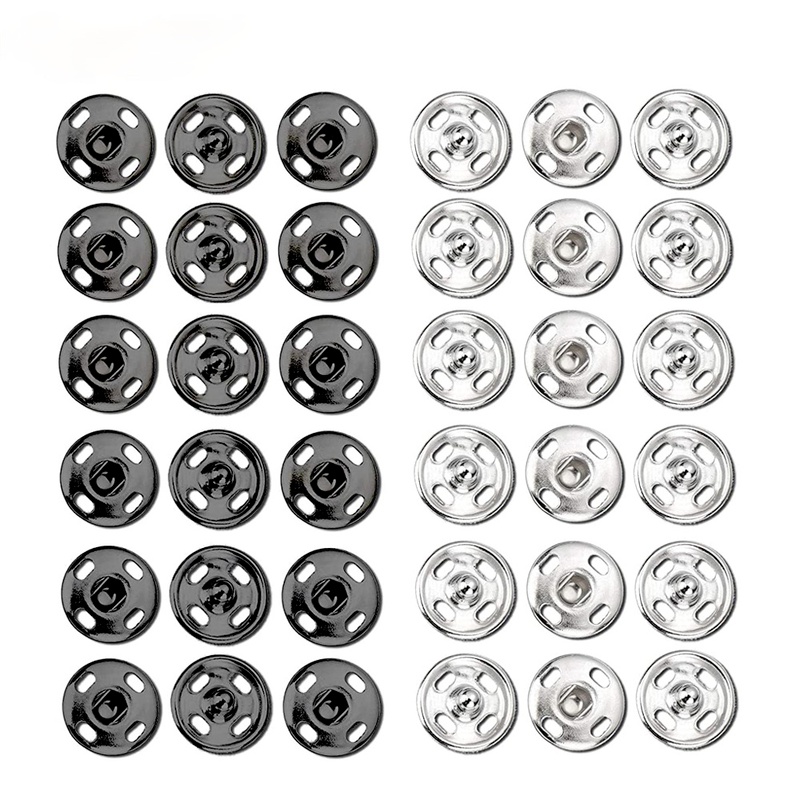 Snap Fastener Setter - 2Sheets Small Metal Snap Fasteners Press