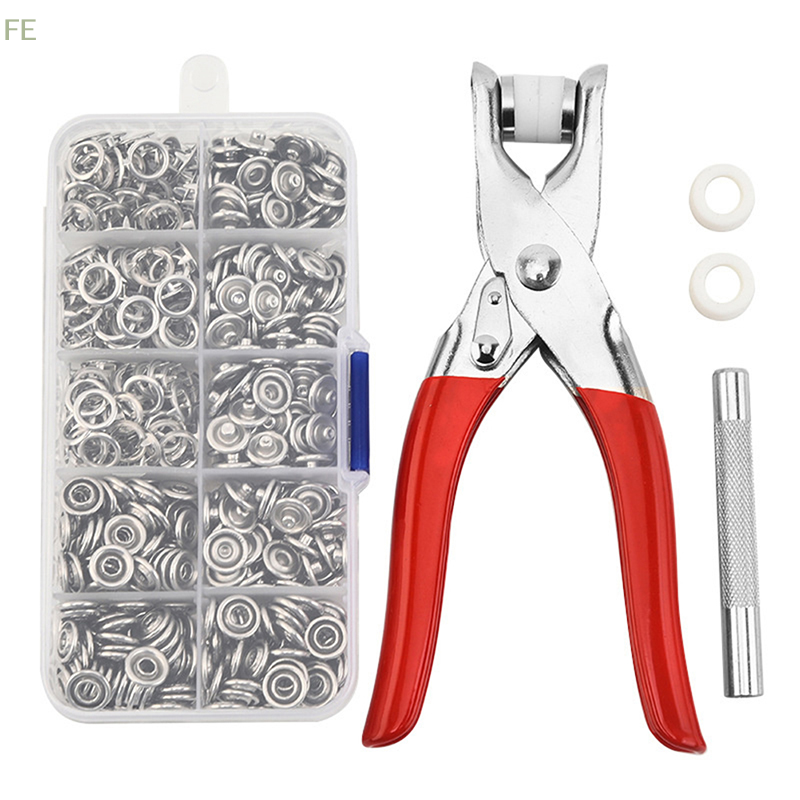 Snap Fastener Setter - [F] Sets Snap Fasteners Kit Tool,