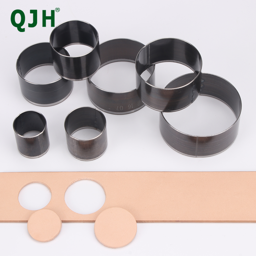 Leatherwork Hole Punch - QJH 7Pcs Sharp Leather Cutting Die