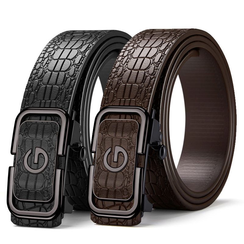 Leather Works Belt - Stylish Men's PU Leather Belt -