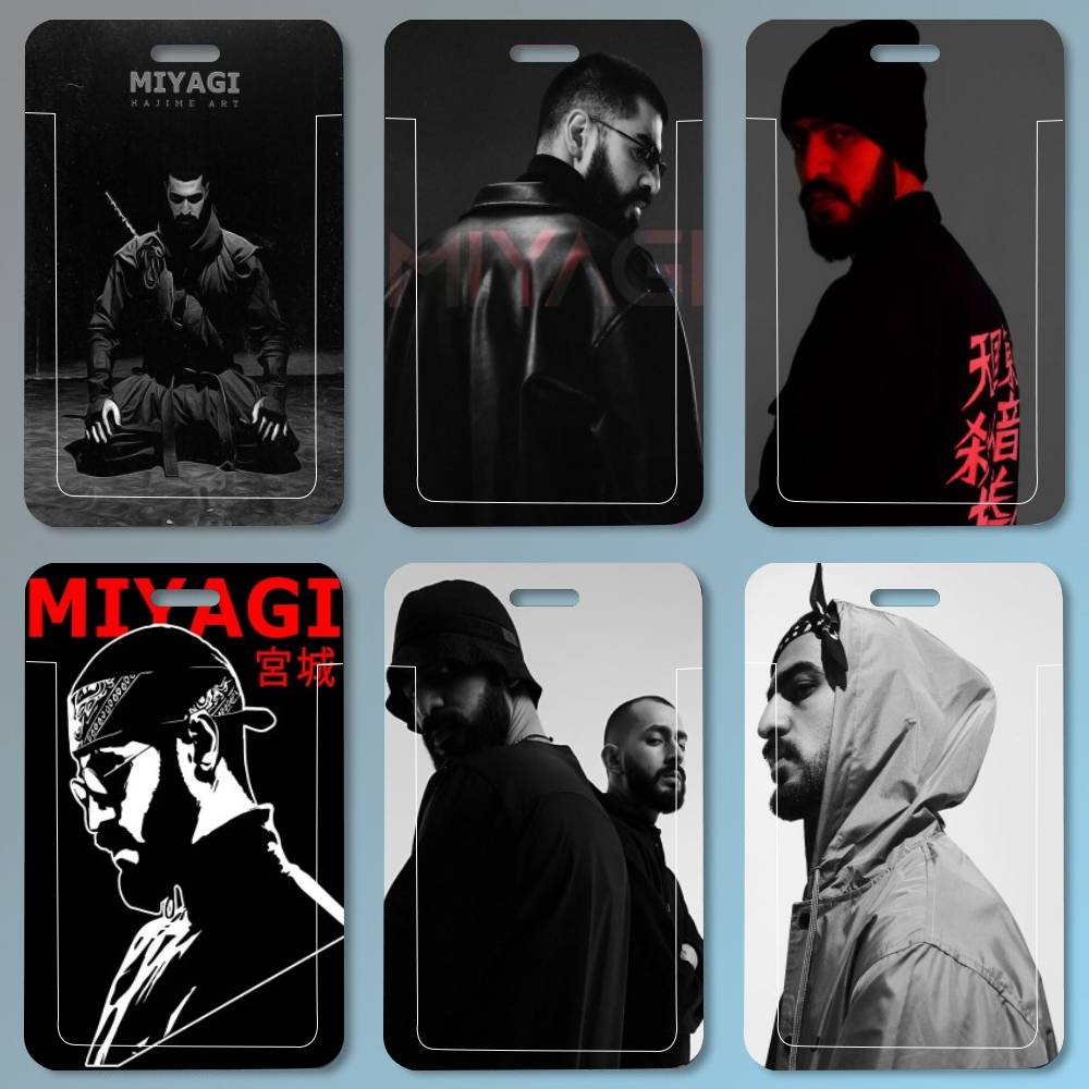 Leather Work For Kids - Russian Rapper Miyagi ID Card Holder