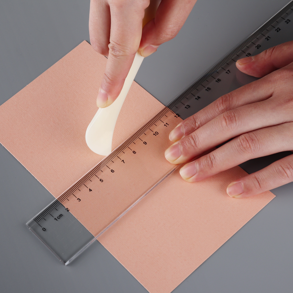 Bone Folder Tool - 2pcs/set Paper Creaser Bone Folder Scoring