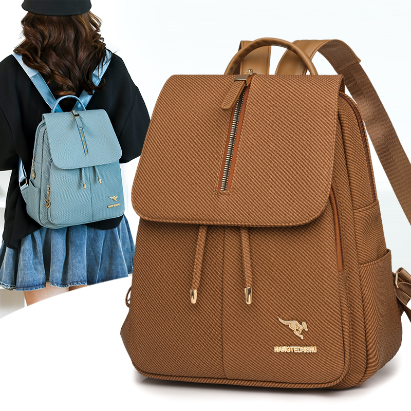 Durable Womens Travel Backpack - مراجعة Leather Work Womens Backpack وسعره