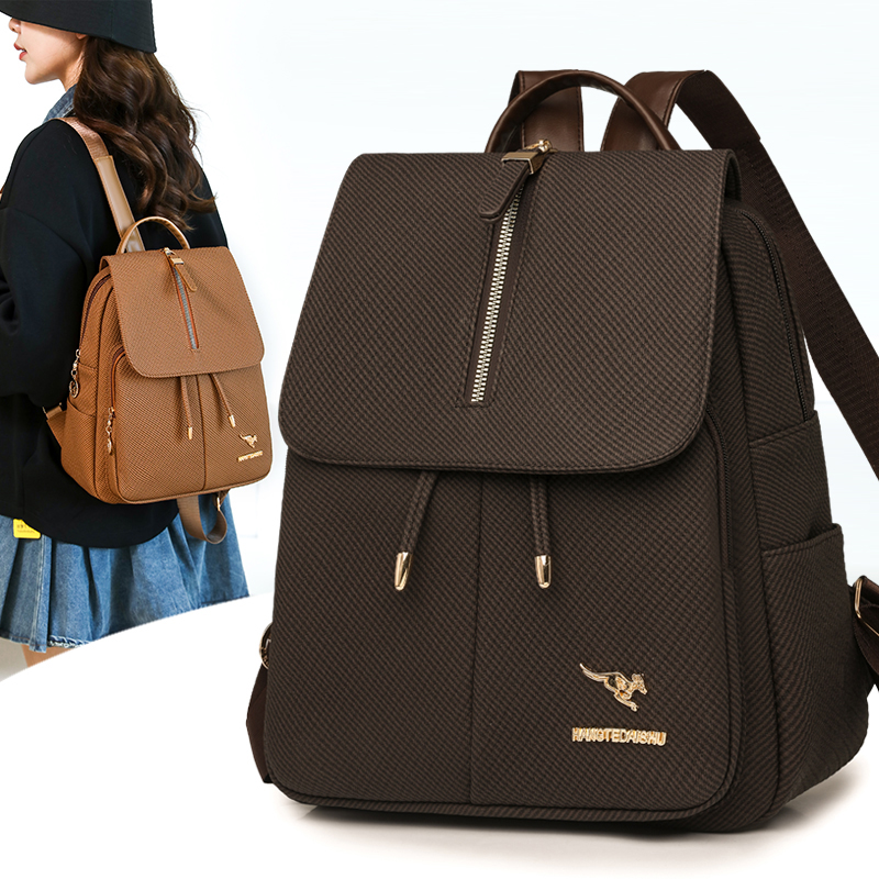 Durable Womens Travel Backpack - مراجعة Leather Work Womens Backpack وسعره