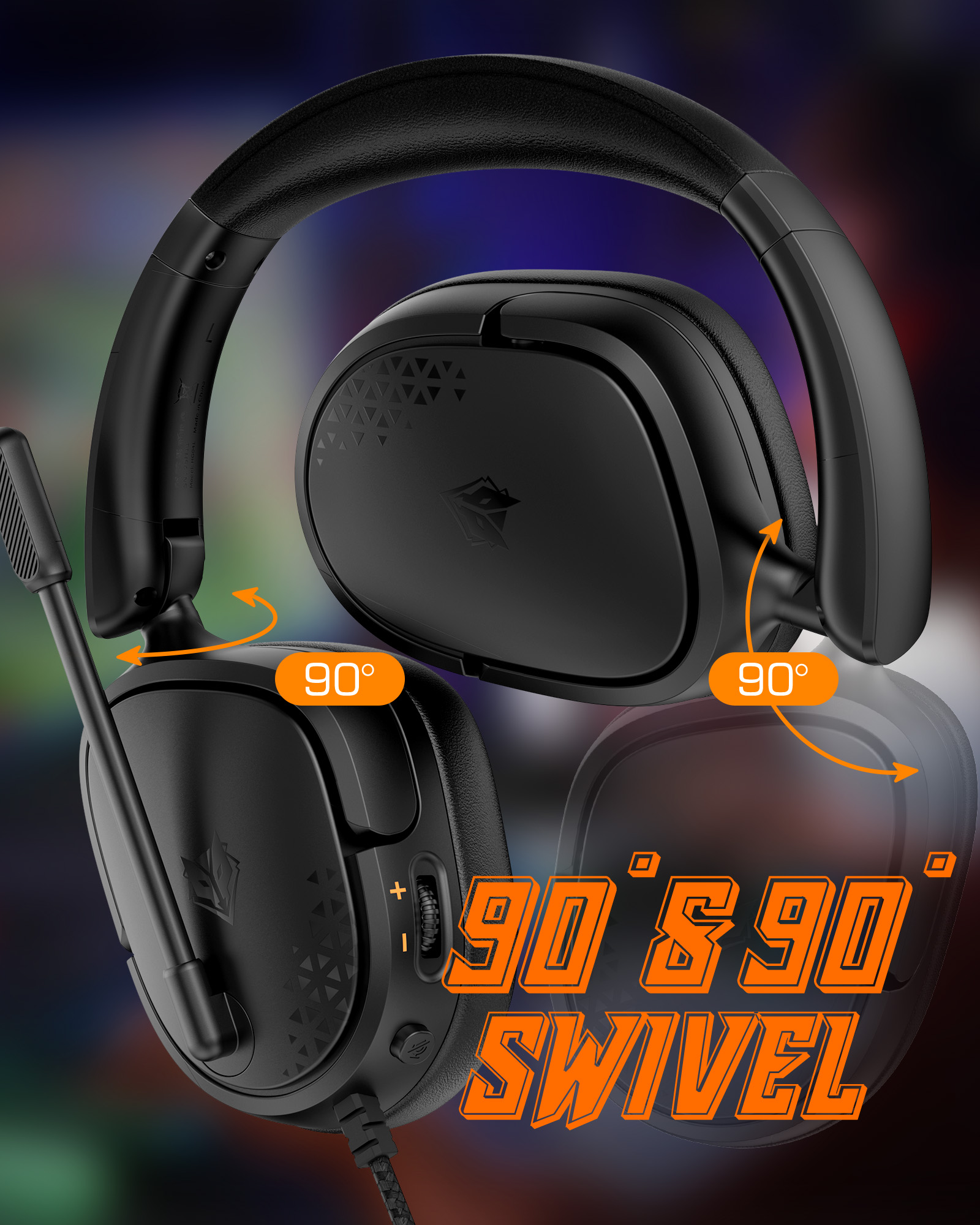 NUBWO HG04L Gaming Headset wit - مراجعة Leatherwork Manual وسعره
