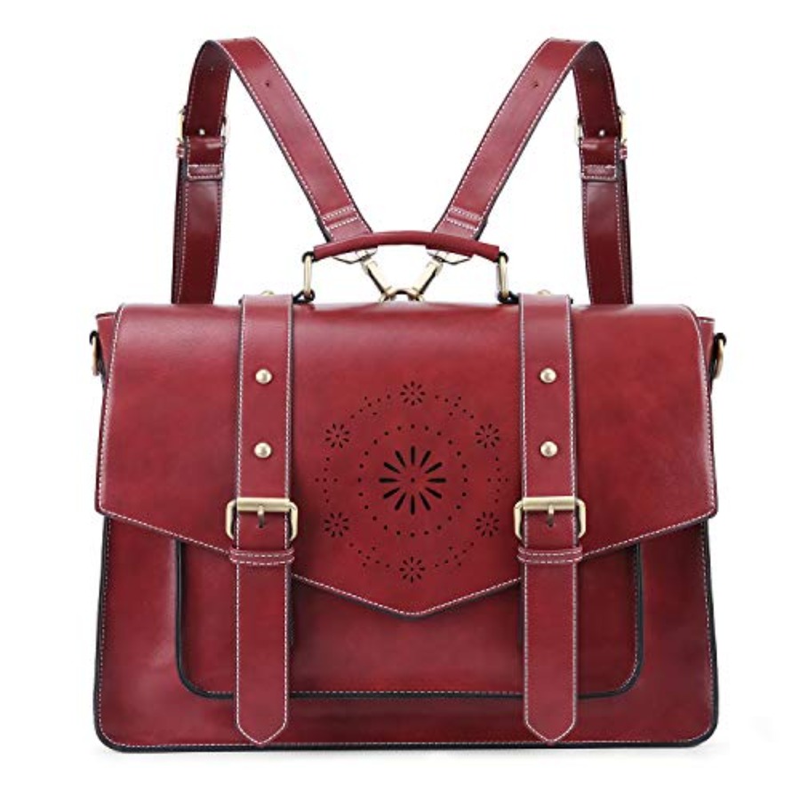 Backpack for Women Briefcase M - مراجعة Leather Work Womens Backpack وسعره