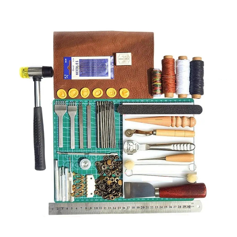 Leather Tool Set Leather Worki - مراجعة Leatherwork Manual وسعره