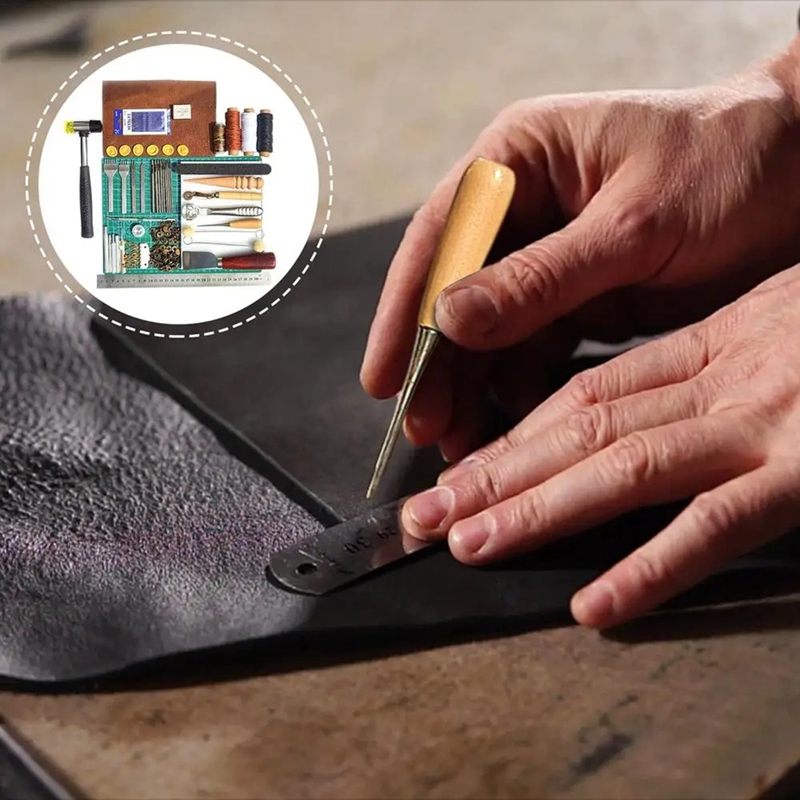 Leather Tool Set Leather Worki - مراجعة Leatherwork Manual وسعره