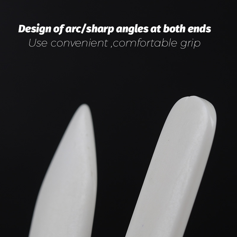 WUTA 1PC 100% OX Bone Real Cow - مراجعة Bone Folder Tool وسعره