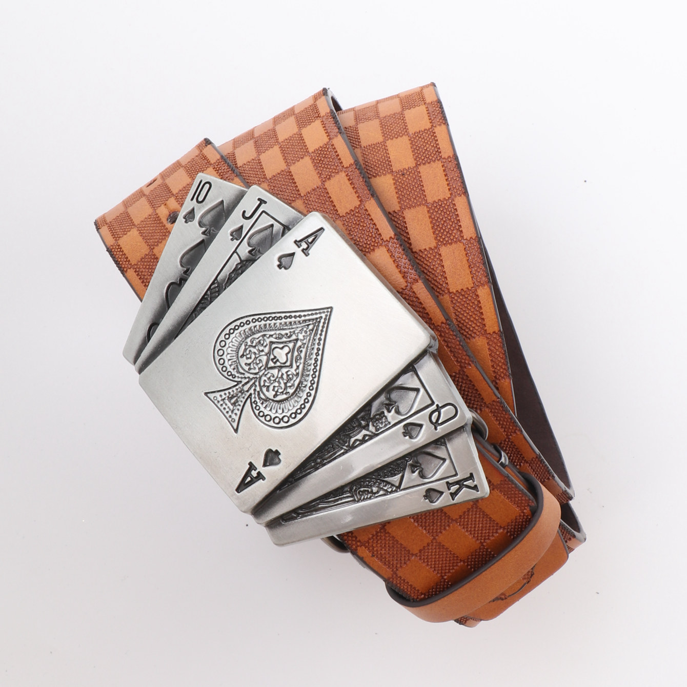 A men's and women's casual ret - مراجعة Leather Works Belt وسعره