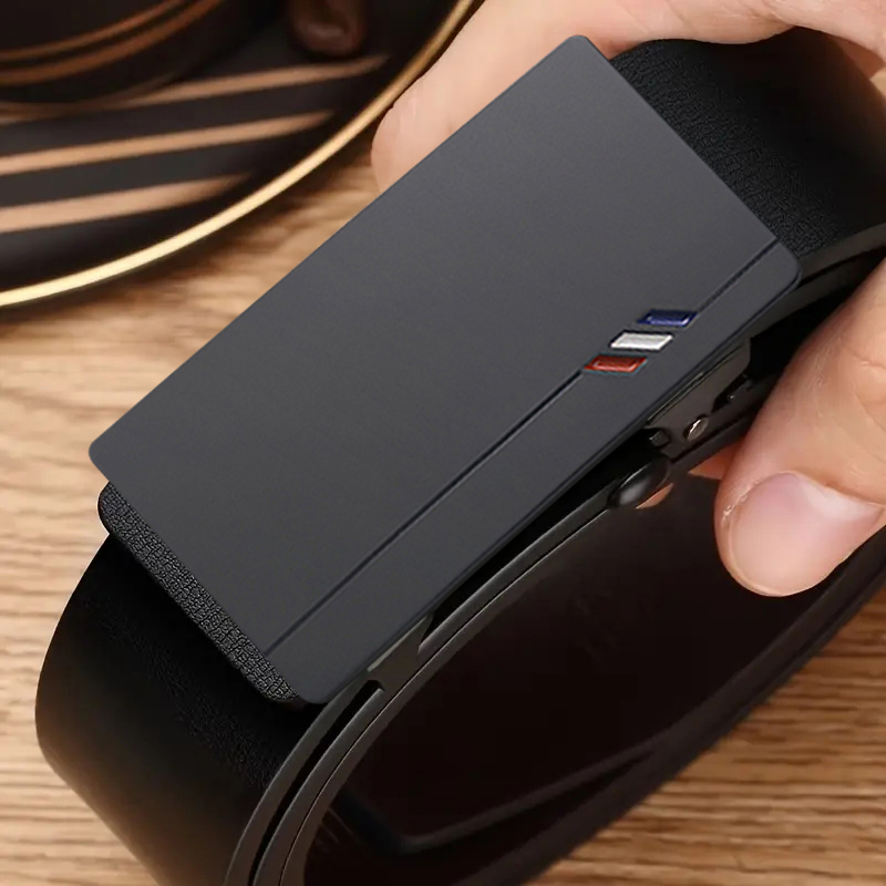 Stylish Men's PU Leather Belt  - مراجعة Leather Works Belt وسعره