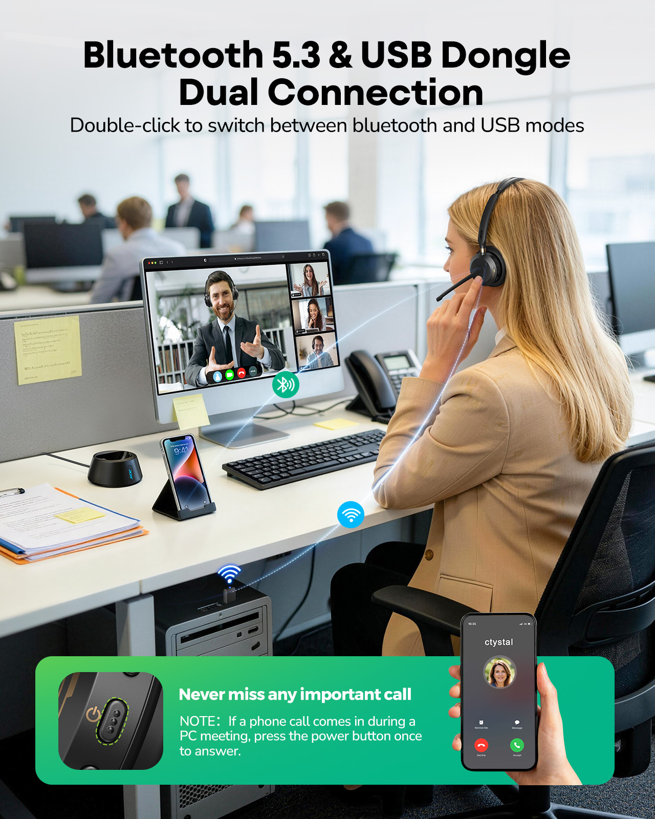 Acer Wireless Headset with Mic - مراجعة Leatherwork Manual وسعره
