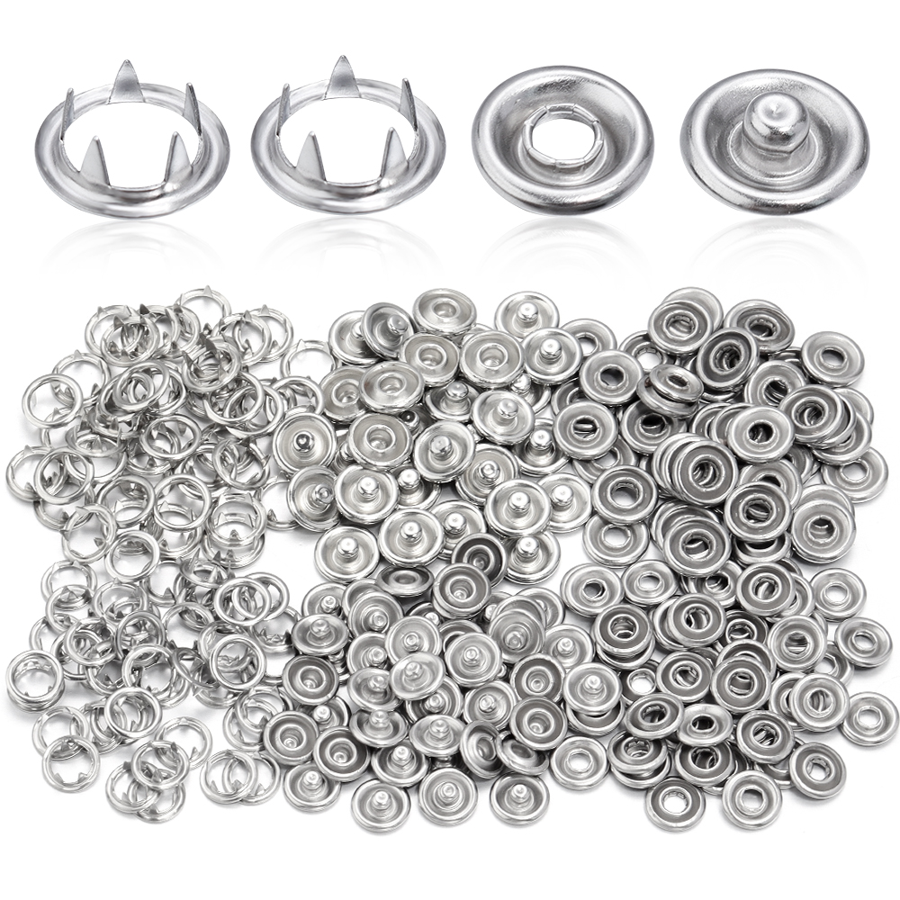 SAUVOO 50sets Iron Snap Button - مراجعة Snap Fastener Setter وسعره