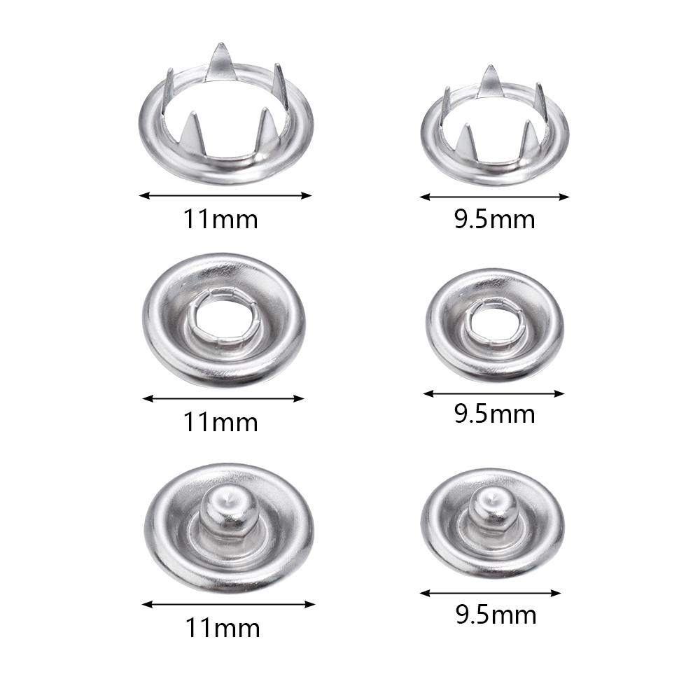 SAUVOO 50sets Iron Snap Button - مراجعة Snap Fastener Setter وسعره