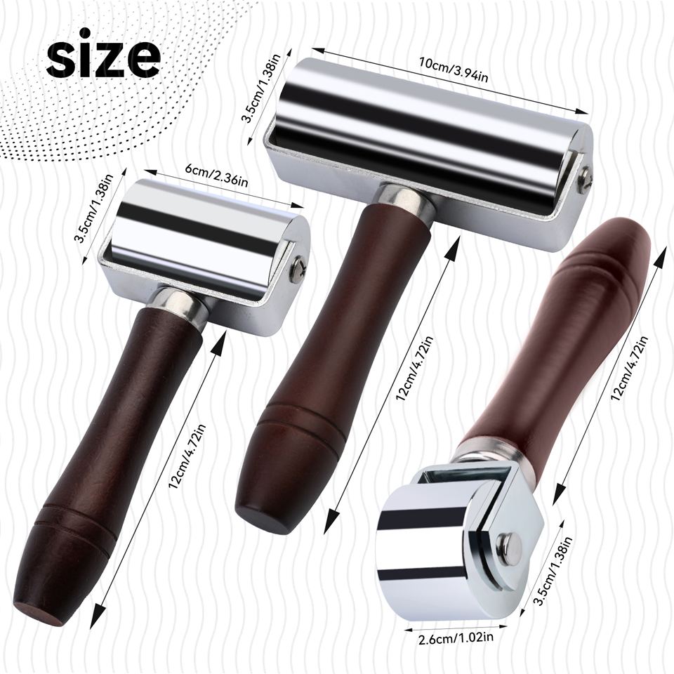 Leather Press Edge Roller with - مراجعة Leatherwork Edge Creaser وسعره
