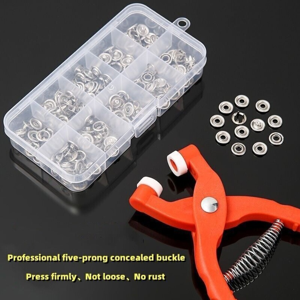 Crimping Pliers Eye Snapper Cr - مراجعة Snap Fastener Setter وسعره