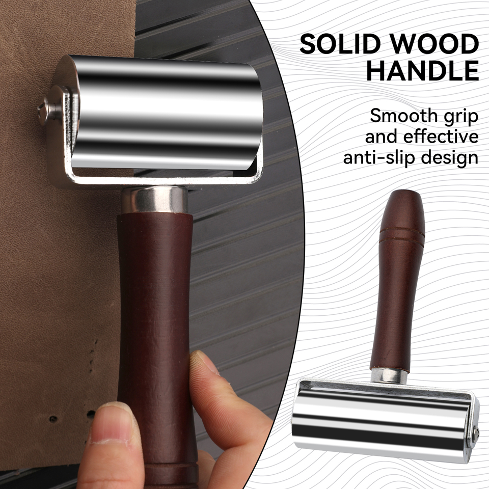 KRABALL Leather Press Edge Rol - مراجعة Leather Work Organiser وسعره