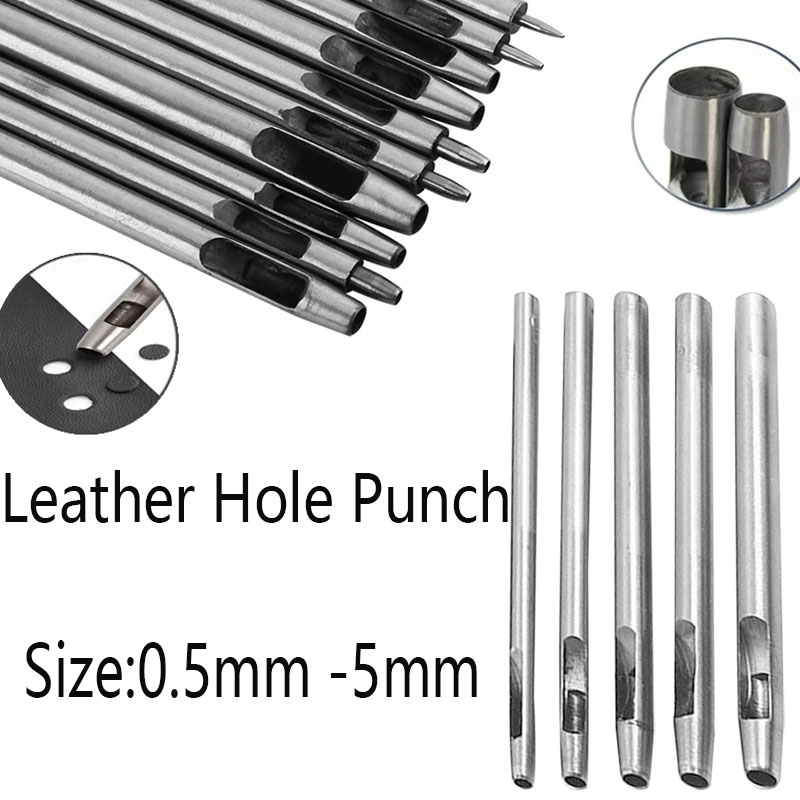 0.5-5mm Leather Hole Punch Too - مراجعة Leatherwork Hole Punch وسعره