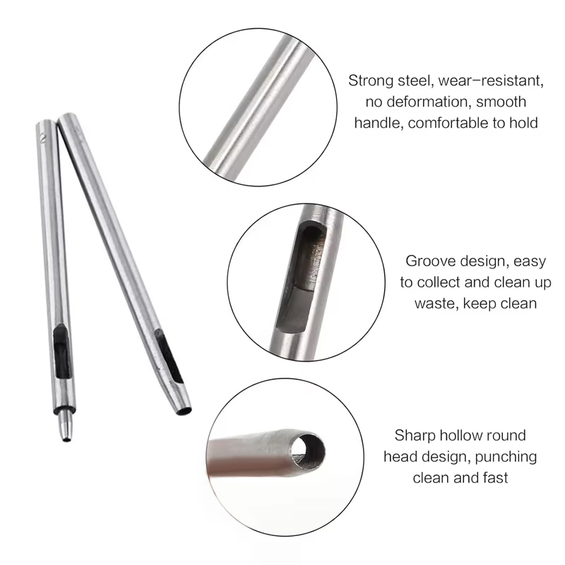 0.5-5mm Leather Hole Punch Too - مراجعة Leatherwork Hole Punch وسعره