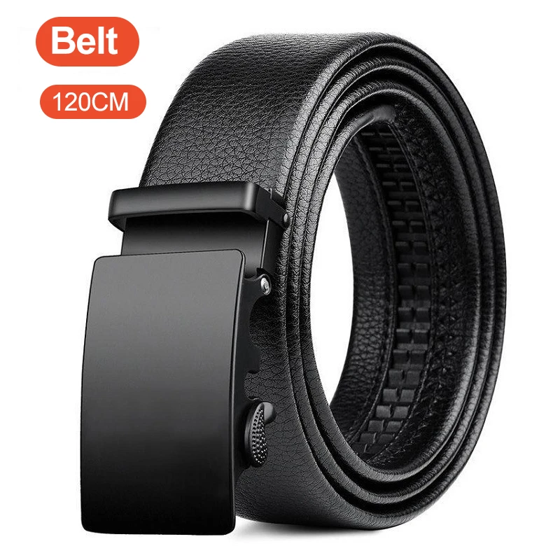 Business Men's Belt Metal Auto - مراجعة Leather Works Belt وسعره