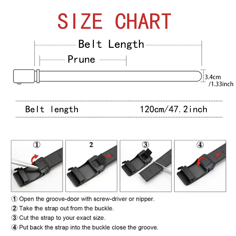 Business Men's Belt Metal Auto - مراجعة Leather Works Belt وسعره