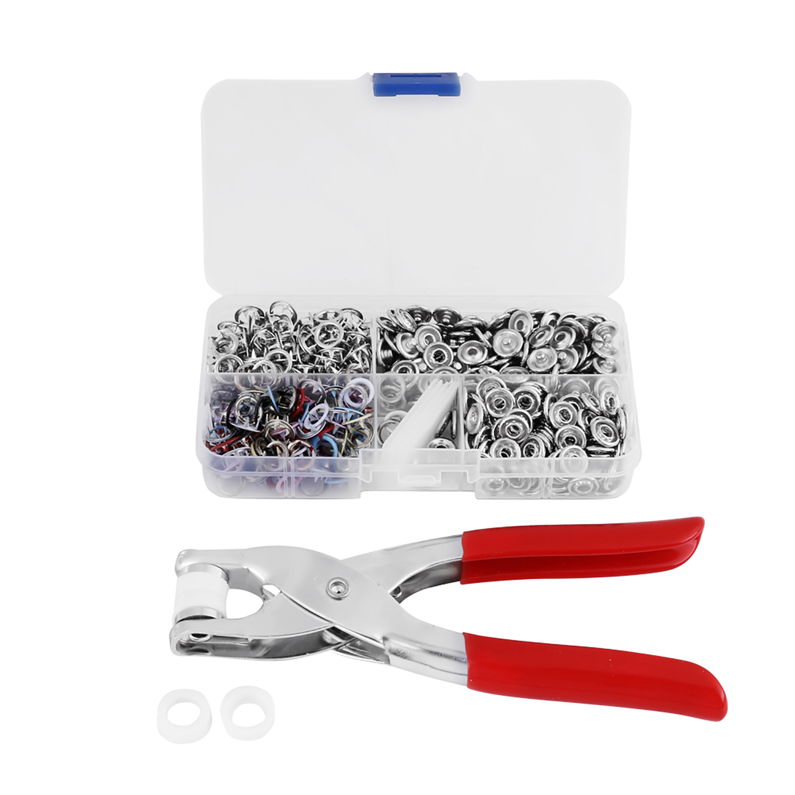120 Sets Mix Colors Metal Pron - مراجعة Snap Fastener Setter وسعره