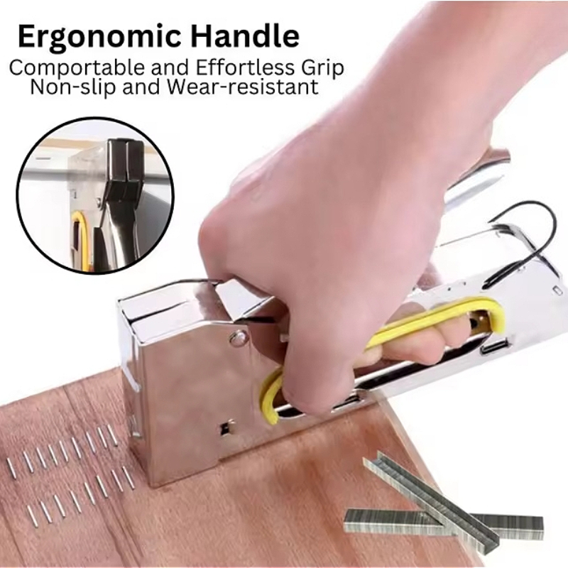 All Metal Manual Staple Gun La - مراجعة Leatherwork Manual وسعره