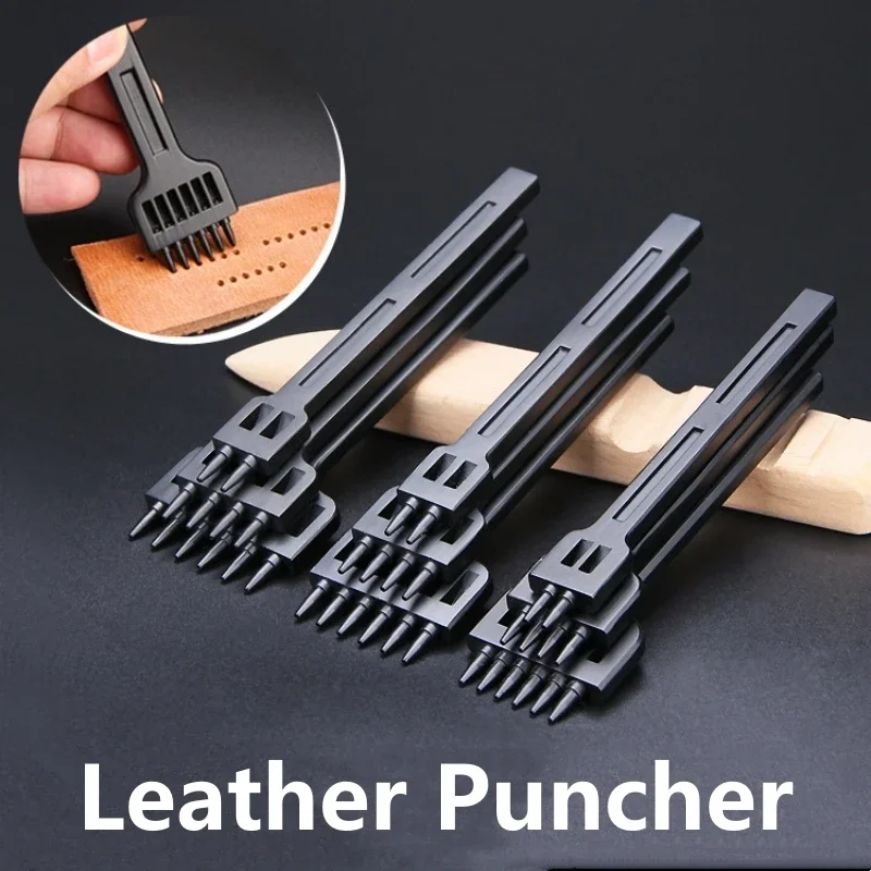 3PCS/Set Leather Puncher DIY B - مراجعة Leatherwork Hole Punch وسعره