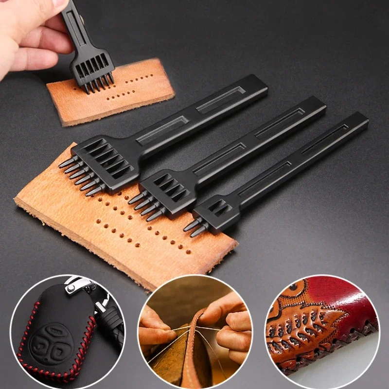 3PCS/Set Leather Puncher DIY B - مراجعة Leatherwork Hole Punch وسعره