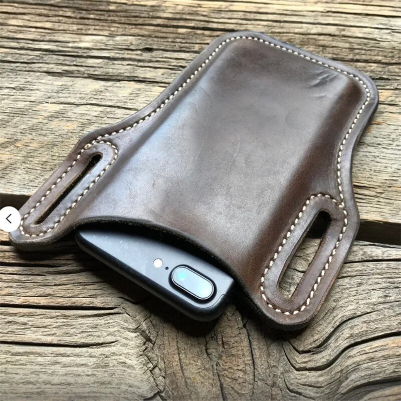 1PCS Retro Crazy Horse Leather - مراجعة Leather Works Belt وسعره