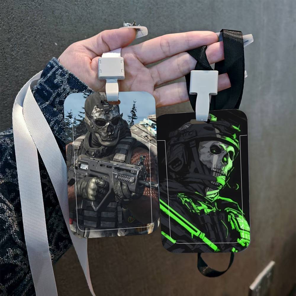 C-Call Of Duty Games ID Card H - مراجعة Leather Work For Kids وسعره