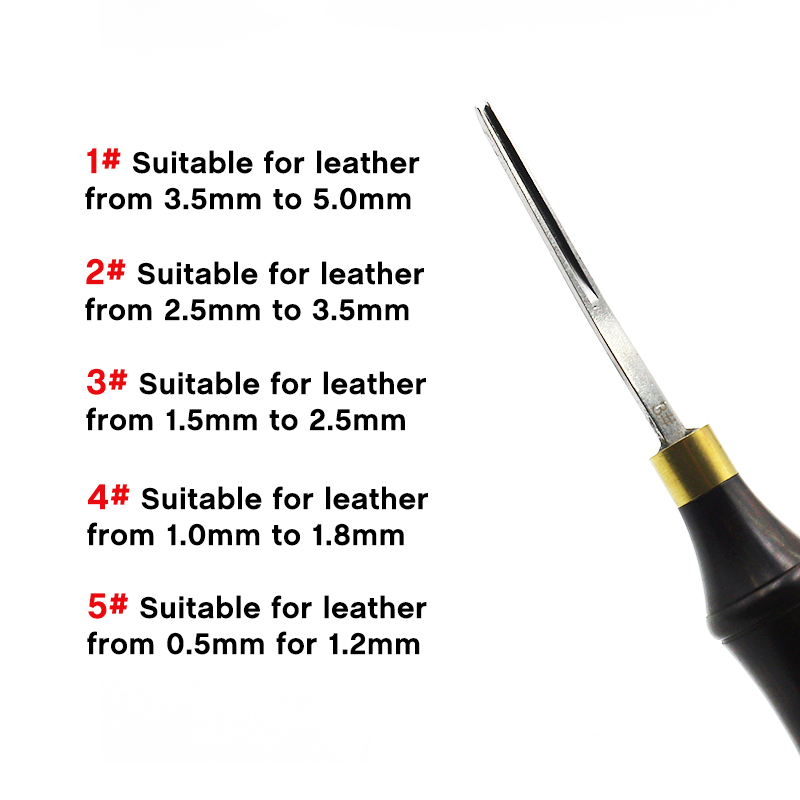 QJH Leather Edge Beveler PRO S - مراجعة Leatherwork Edge Creaser وسعره