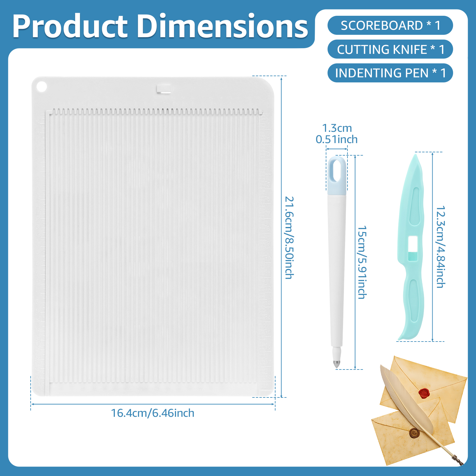 Mini Score Board for Paper Cra - مراجعة Bone Folder Tool وسعره