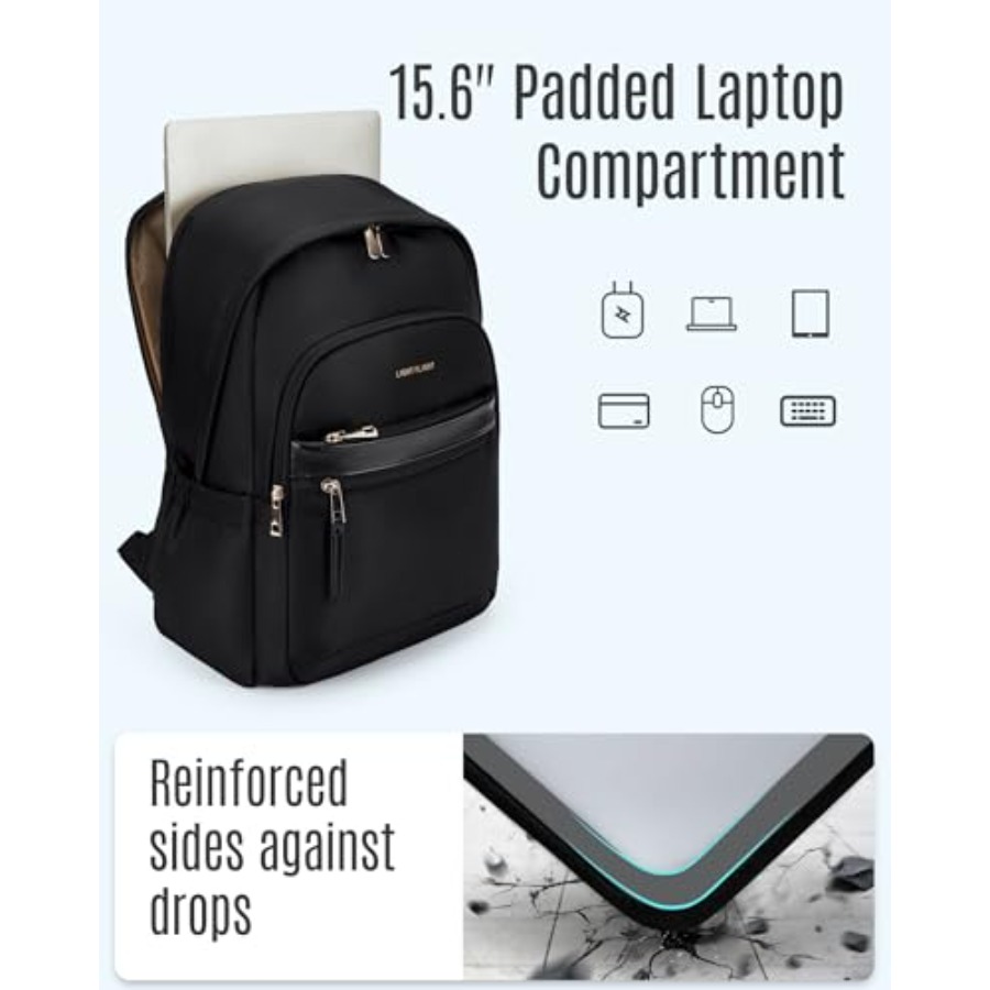 Travel Backpack for Women, 15. - مراجعة Leather Work Womens Backpack وسعره