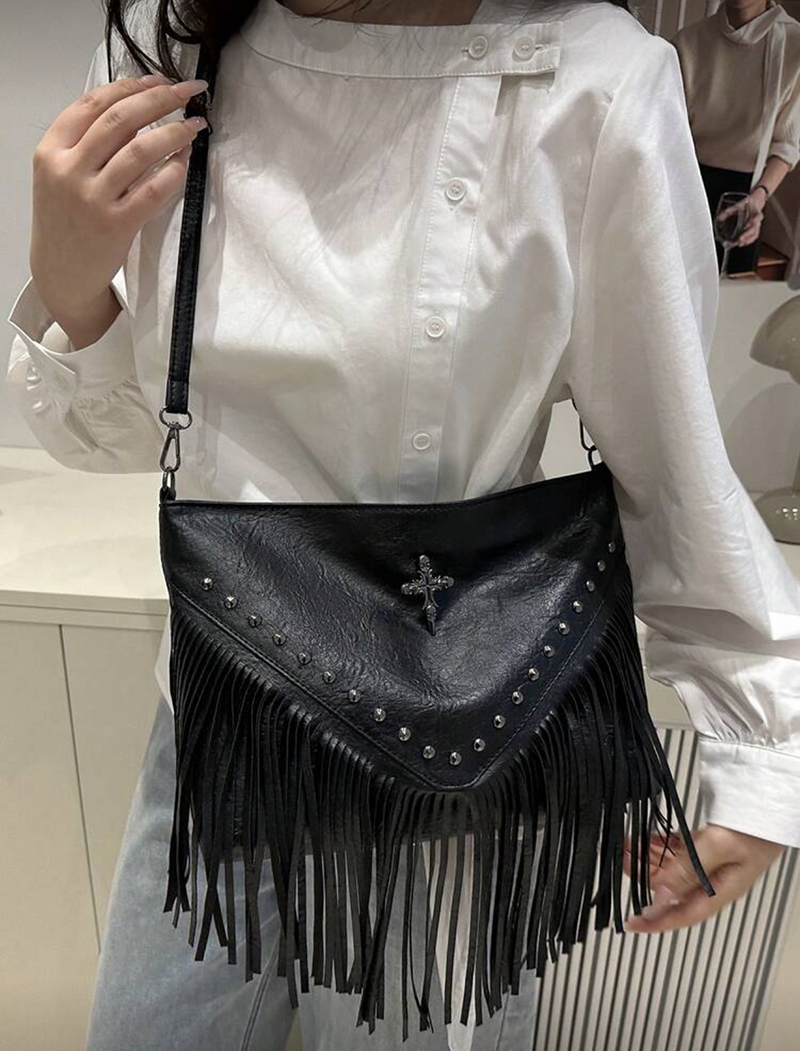 Fashionable Retro Leather Cros - مراجعة Leather Work Womens Backpack وسعره