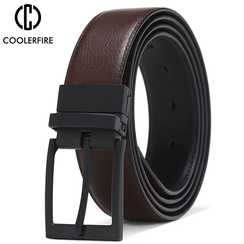 Men Belt Business Dress Belts  - مراجعة Leather Works Belt وسعره