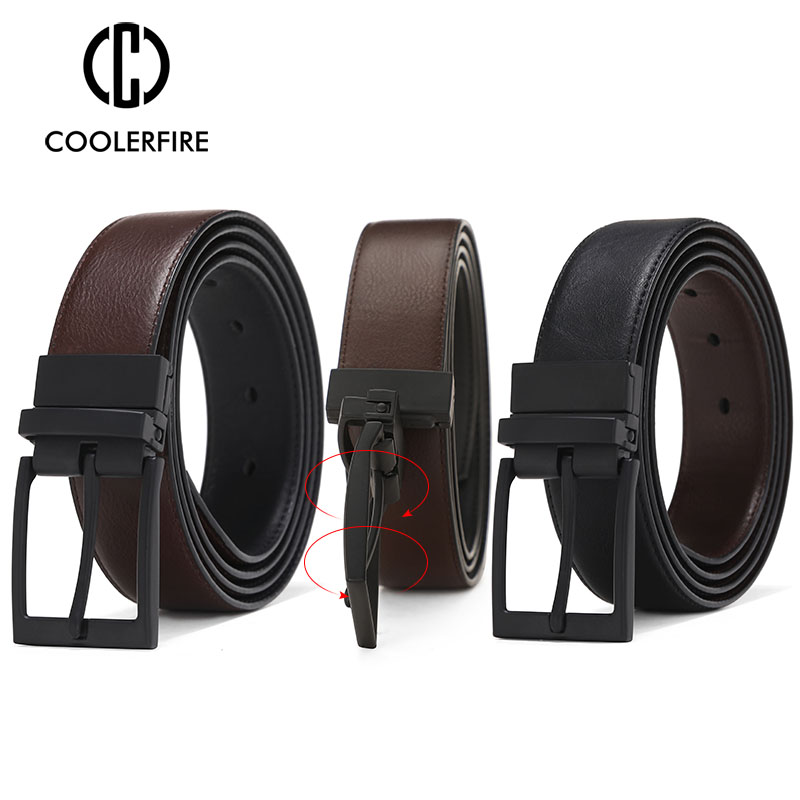 Men Belt Business Dress Belts  - مراجعة Leather Works Belt وسعره