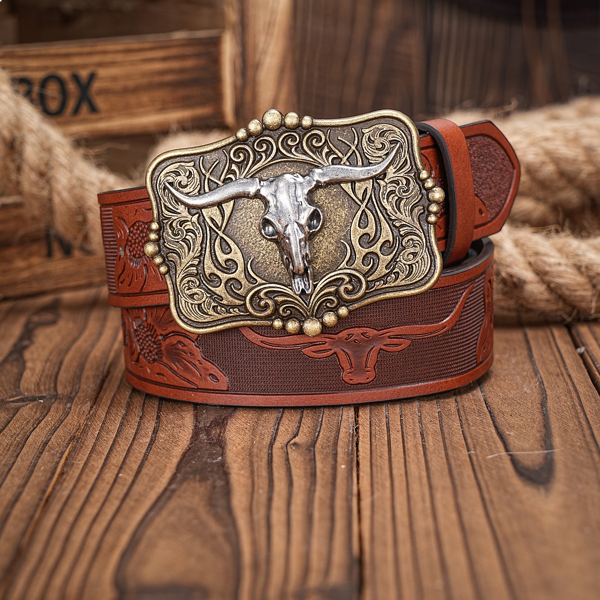 Men Women Casual Retro PU Leat - مراجعة Leather Works Belt وسعره