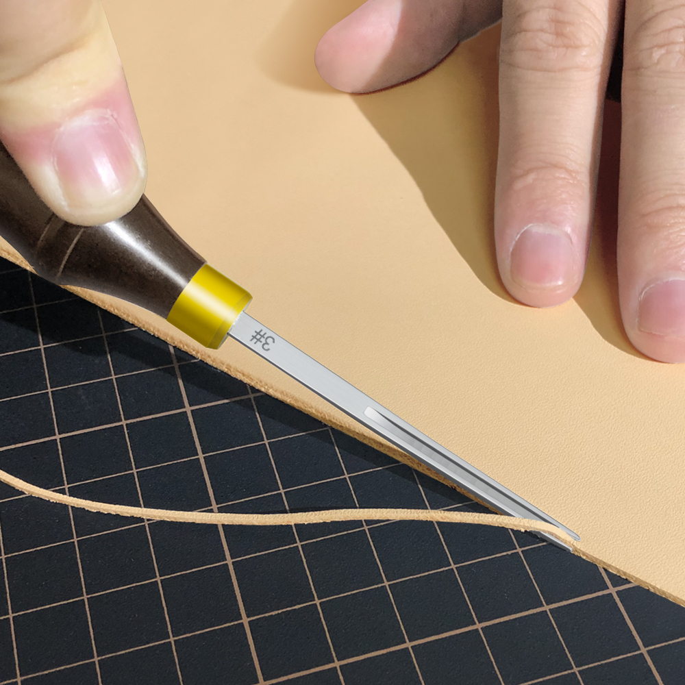 Leather Edge Beveler PRO Skivi - مراجعة Leatherwork Edge Creaser وسعره