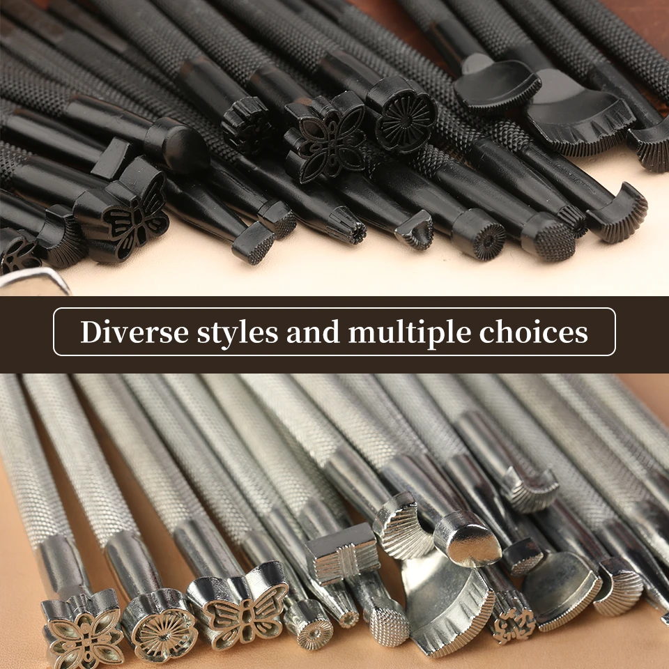 6/20pcs Metal Leather Working  - مراجعة Leatherwork Craft وسعره