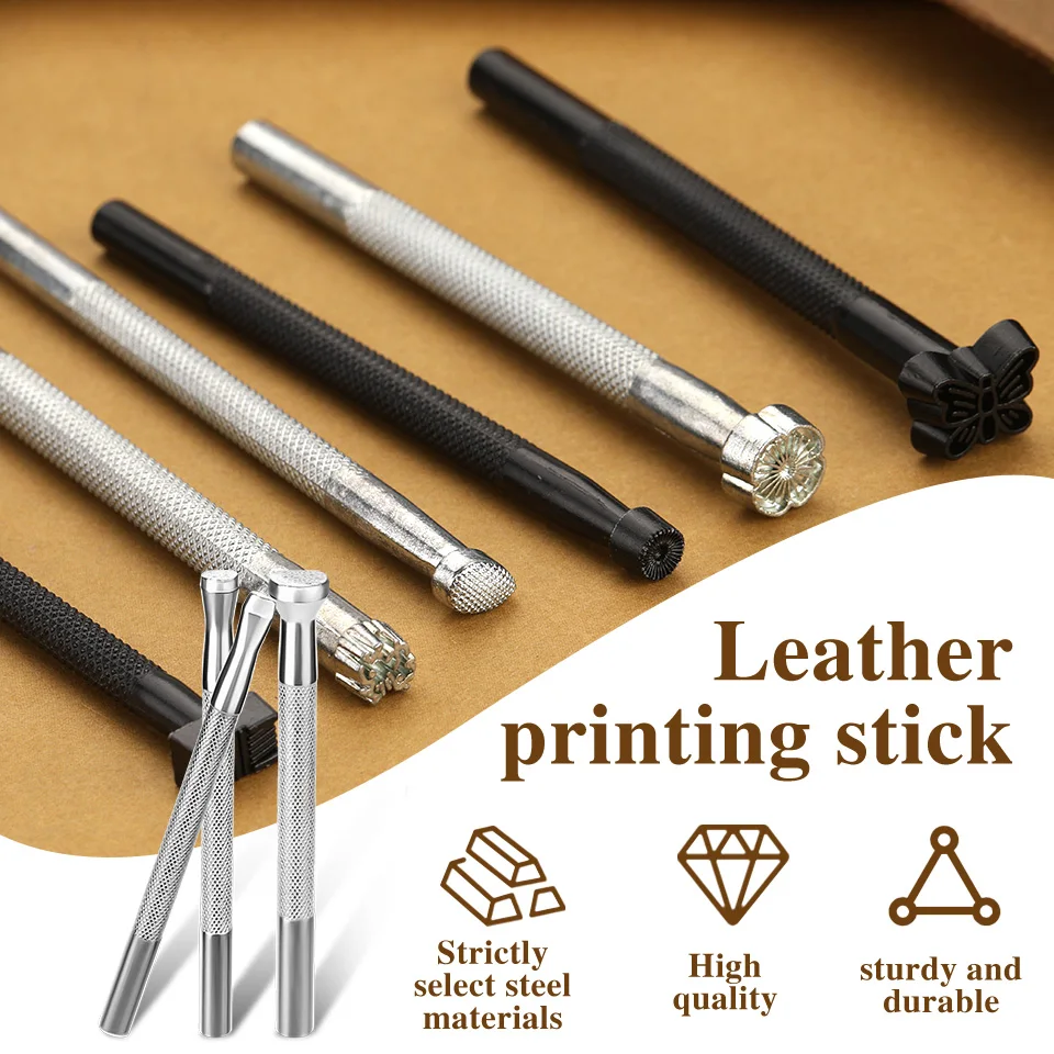 6/20pcs Metal Leather Working  - مراجعة Leatherwork Craft وسعره
