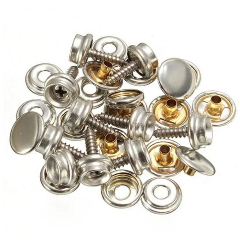 10 Sets Stainless Steel Tappin - مراجعة Snap Fastener Setter وسعره