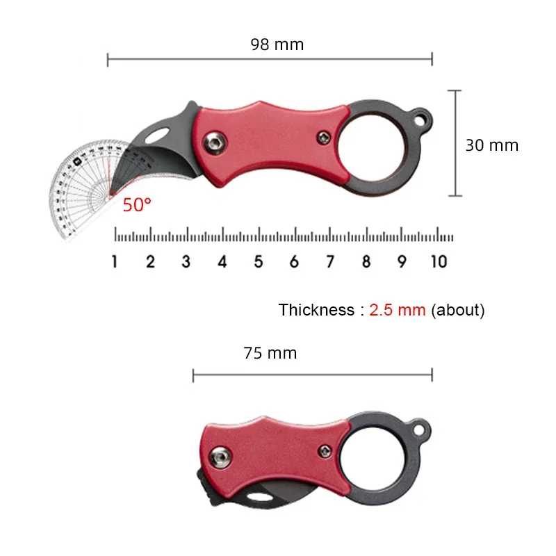 Mini Folding Utility Knife Mul - مراجعة Bone Folder Tool وسعره