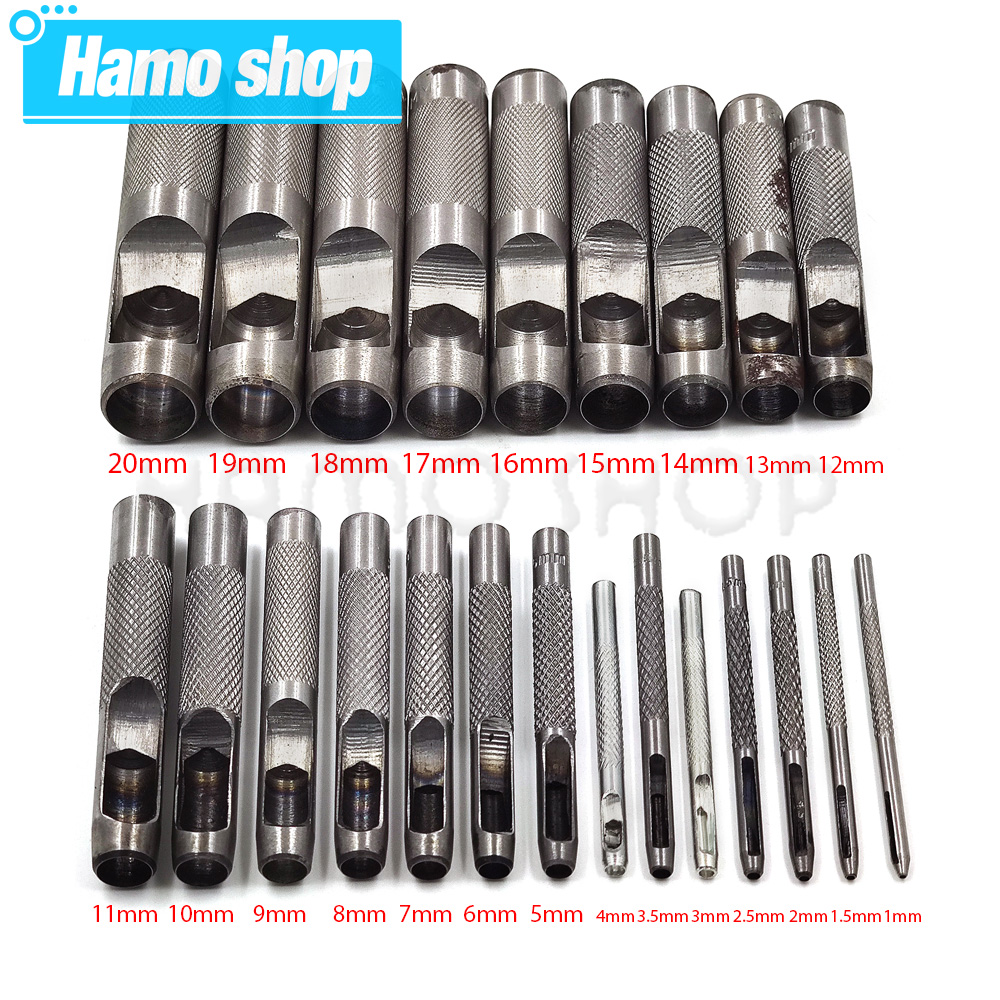 1.0mm-25mm All Size Pick Leath - مراجعة Leatherwork Hole Punch وسعره