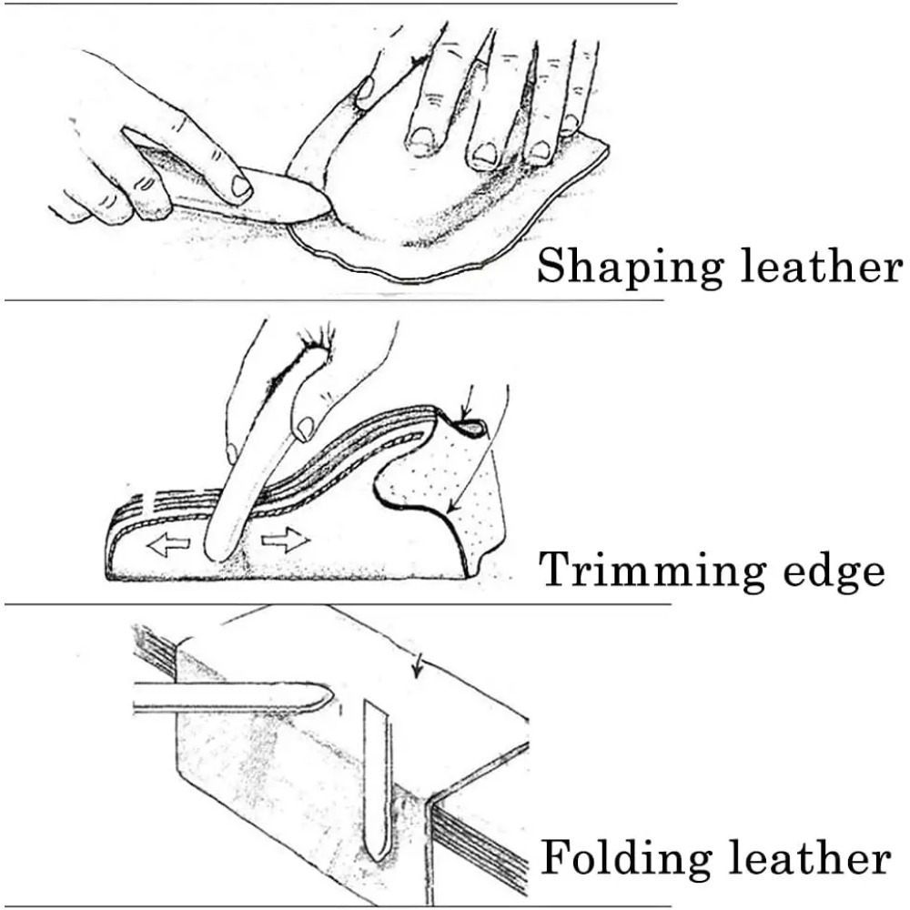 Leather Craft Edge Burnishing  - مراجعة Leatherwork Craft وسعره