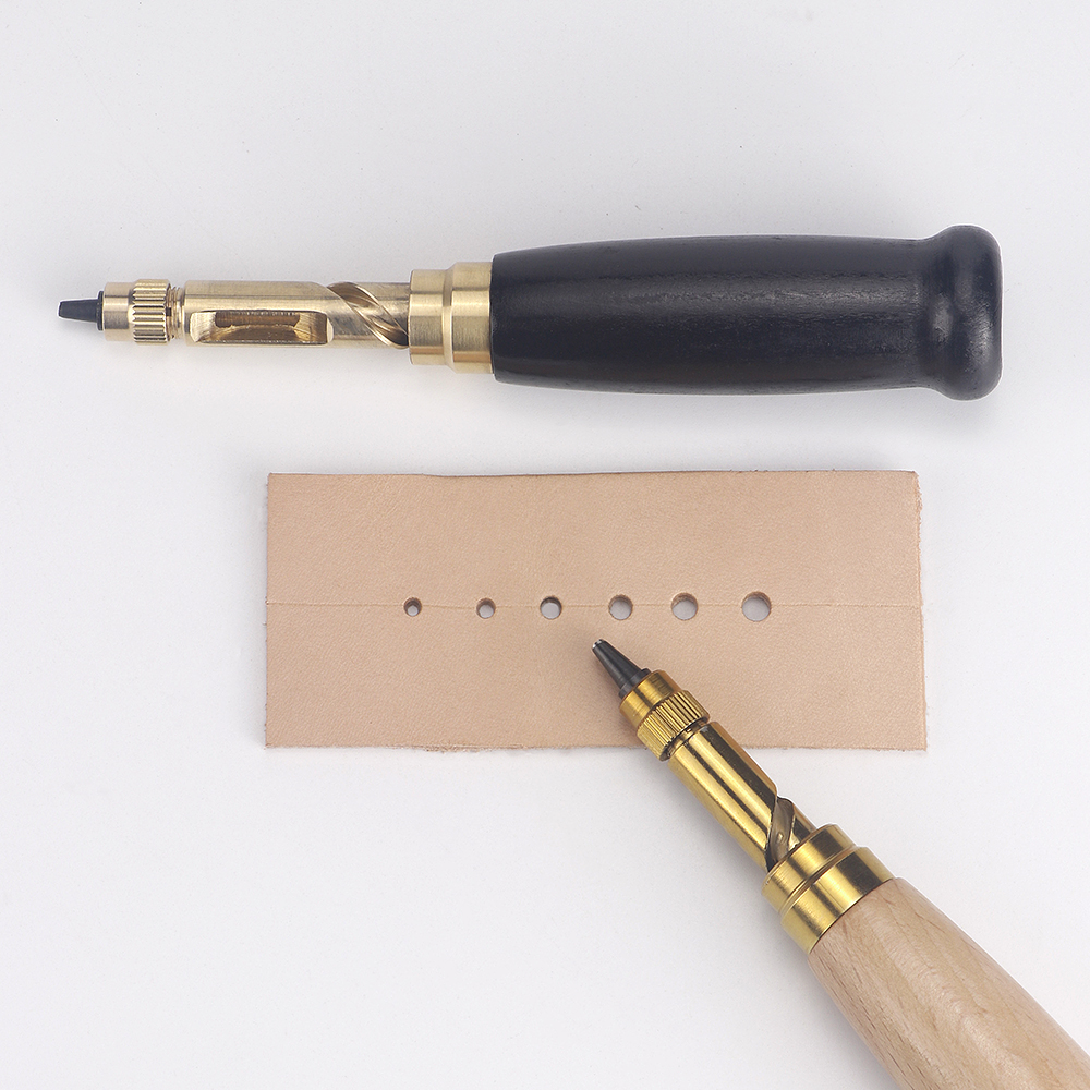 DIY Manual Leather Hole Punch  - مراجعة Leatherwork Manual وسعره