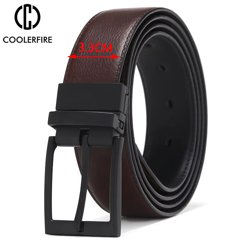 Men Belt Business Dress Belts  - مراجعة Leather Works Belt وسعره