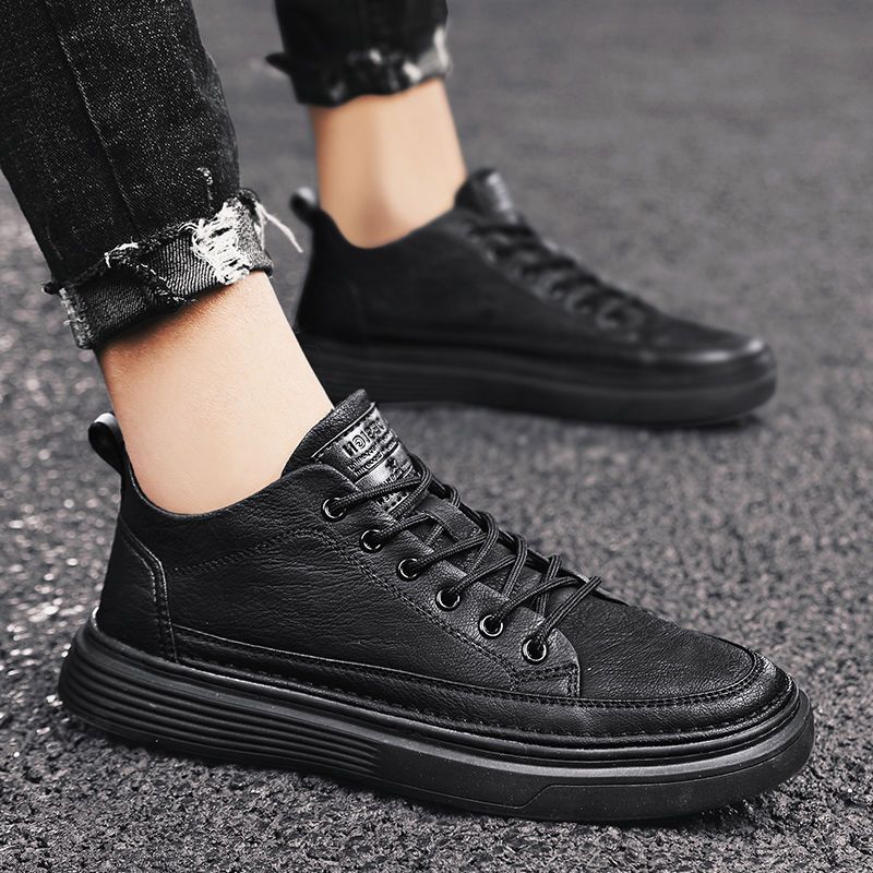 Casual leather shoes 2025 Spri - مراجعة Leveling Leatherworking وسعره