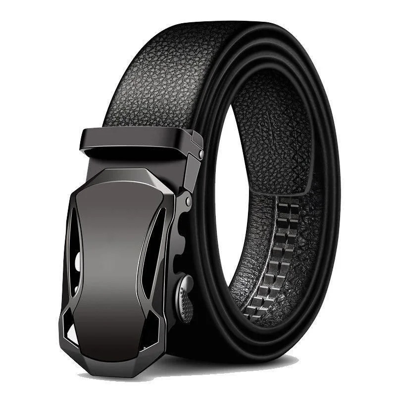 Belt Men Automatic Buckle Belt - مراجعة Leather Works Belt وسعره