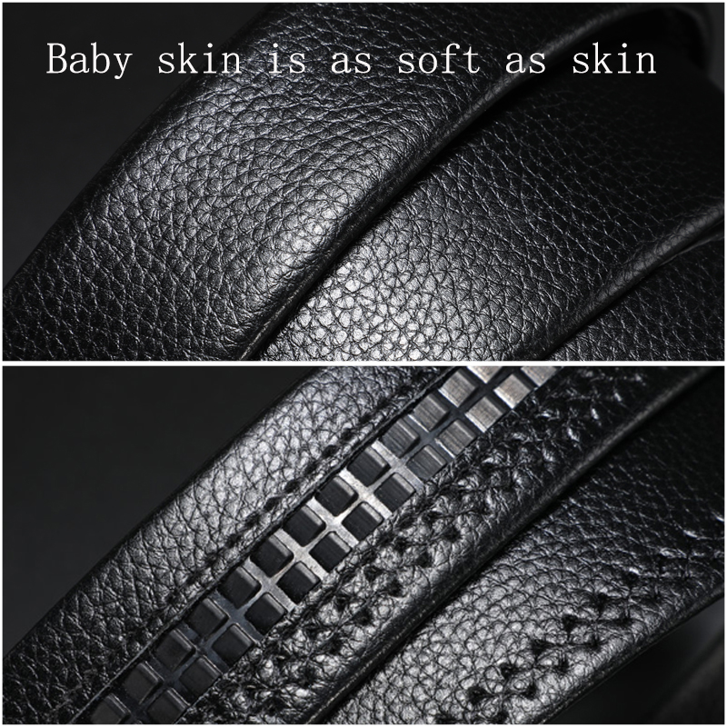 Belt Men Automatic Buckle Belt - مراجعة Leather Works Belt وسعره